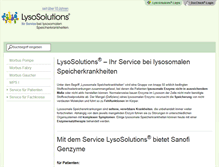 Tablet Screenshot of lysosolutions.de